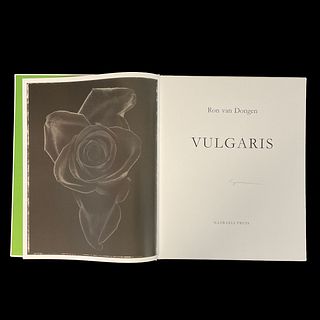 Vulgaris by Ron van Dongen First Edition of 2000 copies Nazraeli Press Signed