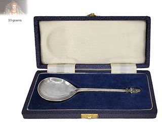 Elizabeth Maidenhead Solid (33 grams) Silver Spoon
