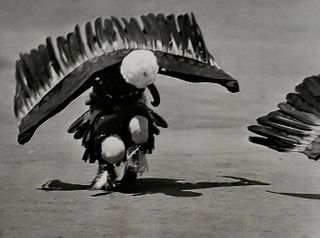ANSEL ADAMS, American Indian Eagle Dance - 1928