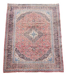 Hand Woven Persian Tabriz Area Rug 13' x 10'