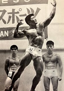 Tamotsu Yato, Kazuhiko Ishiyama At Kanto Collegiate Bodybuilding Contest, Spring, 1966