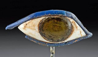 Exhibited / Published Egyptian Glass Sarcophagus Eye