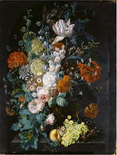 Margareta Haverman "A Vase of Flowers" Offset Lithograph