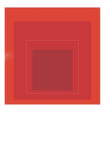 Josef Albers Homage to the Square "Red" Offset Lithograph
