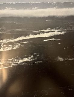 Ansel Adams "Kilauea Crater" Print.