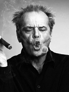 Jack Nicholson "Smoking" Print