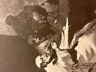 Francisco Goya "Estan Calientes" Print.