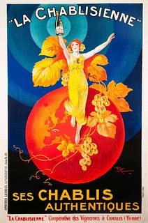 "La Chablisienne, Ses Chablis Authentiques" Poster