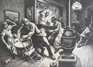Thomas Hart Benton "Frankie and Johnnie, 1936" Print