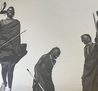 Herb Ritts "Maasai Warrior " Print.