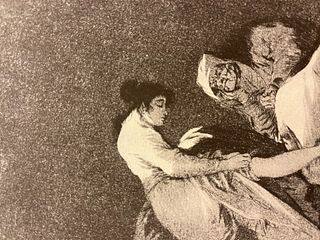 Francisco Goya "Bien tirada esta" Print.