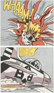 Roy Lichtenstein "WHAAM!" Diptych