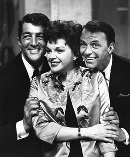Frank Sinatra, Dean Martin, and Judy Garland Print