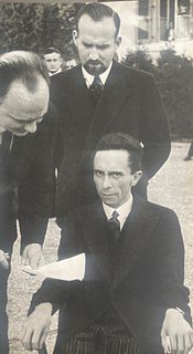 Alfred Eisenstaedt "Dr. Joseph Goebbels, League of Nations, 1933" Print