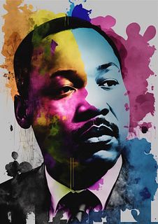 Martin Luther King Jr "Untitled" Print