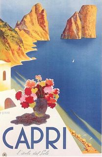 "Capri" Poster