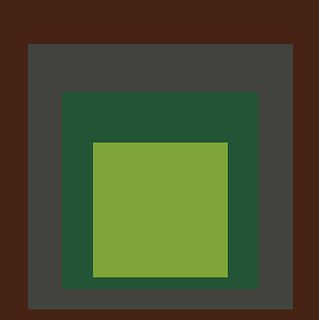 Josef Albers Homage to the Square "Green" Offset Lithograph