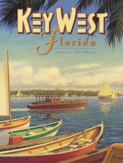 Kerne Erickson "Key West, Florida" Poster
