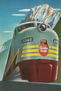 Canadian Railways Poster