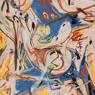 Jackson Pollock "Untitled" Canvas Print
