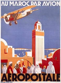 "Aeropostale Airline, Marocco" Poster