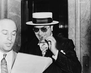 Al Capone "Cigarette" Print