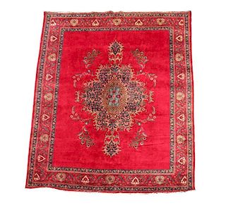 Hand Woven Persian Tabriz 12' 7" x 9' 10"