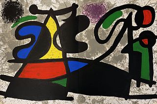 Joan Miro - Abstract Composition 6 from "Sculptures"