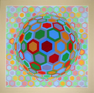 Victor Vasarely - Untitled from Enigmes