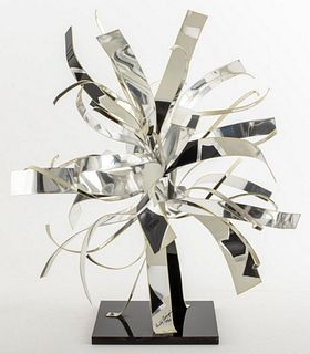 Dorothy Gillespie Enameled Metal Sculpture, 2002