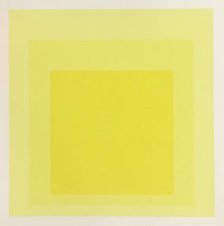 Josef Albers - Homage to the Square (Between the Lines) 1968