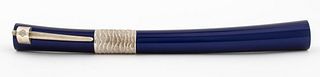 Waterman "Serenite" Blue Lacquer Fountain Pen