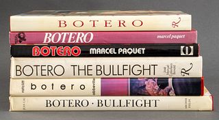 Fernando Botero Autographed Reference Books, 6