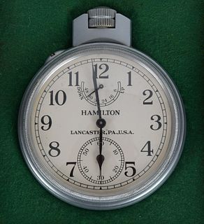 A Vintage Hamilton Navy Chronometer Watch