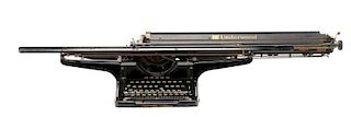 Rare Underwood Elliott-Fisher Railroad Typewriter