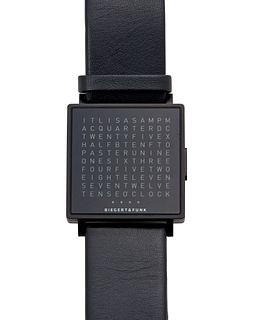A Biegert & Funk QLOCKTWO digital wristwatch