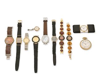Eleven various watches