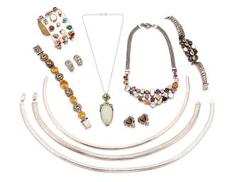 A group of jewelry