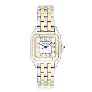 Cartier Panthere in Steel and 18K Gold, Medium Model