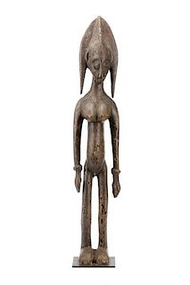 Bambara Jonyeleni Hard Wood Female Statue