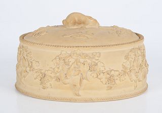 A Wedgwood Caneware Game Pie Dish