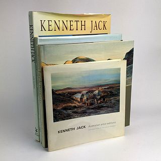 [AUSTRALIAN ART] 4 Kenneth Jack Books