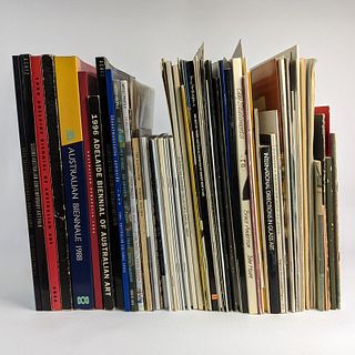 [AUSTRALIAN ART] Box lot of Australian Art Catalogues