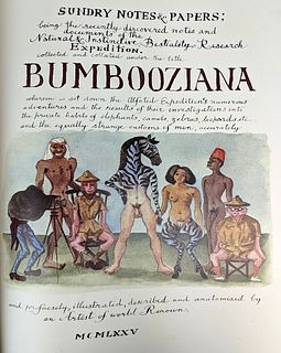 [AUSTRALIAN ART] Donald Friend: Bumbooziana