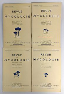 [PSYCHEDELIC MUSHROOMS] Roger Heim: Revue de Mycologie (4 Issues)