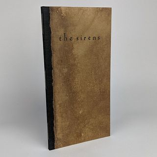 [ARTISTS BOOK, POETRY] Alan Loney:Â The Sirens