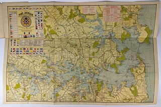 [MAPS] Robinson's Map of Sydney Harbour