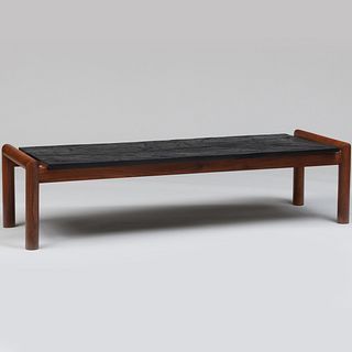 Adrian Pearsall Slate and Walnut Low Table