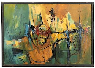 Frank Howard, "Crucifixion"-1963, Oil
