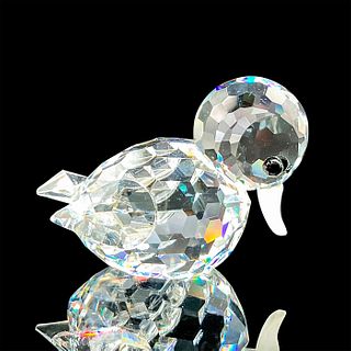 Mini Duck Swimming - Swarovski Crystal Figurine